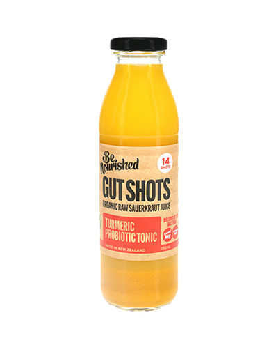 turmeric gut shot bottle