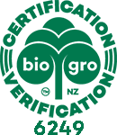 biogro certification logo