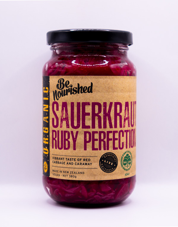 sauerkraut carrot ruby perfection