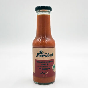 Organic kimchi sauce in bottle